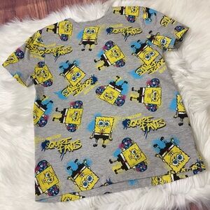 SpongeBob SquarePants Graphic Short Sleeve Shirt Size - Kids Size 8-9 YRS